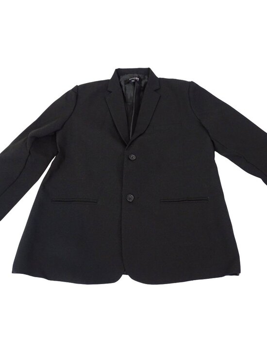 Gino Giovanni Other - Gino Giovanni Black Blazer Jacket Boys Size 10 Long Sleeve 2-Button Formal Party